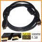 ULTRA GOLD HDMI 6 foot Video Cable Playstation 2 3 ps3 ps2 xbox 360 6ft feet