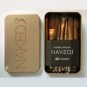 Naked 3 Urban Decay Portable Face Makeup Brushes Set w 