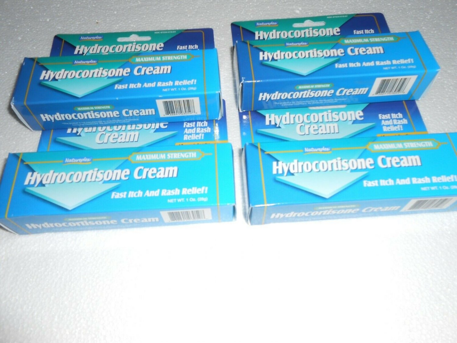 4 X Hydrocortisone Cream Max Strength 1 Fast Itchrash Relief Natureplex 1oz 7824