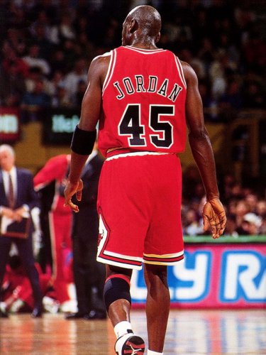 Michael Jordan 45 Jersey Rare Chicago Bulls NBA Basketball