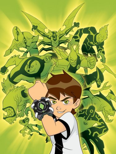 Ben 10 All Aliens Characters Cartoon TV Series Art 24x18 Wall Print POSTER