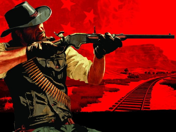 Red Dead Redemption John Marston Game Best Art 24x18 Print Poster