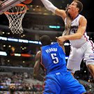 Blake Griffin Posterizes Kendrick Perkins Monster 16x12 Print Poster