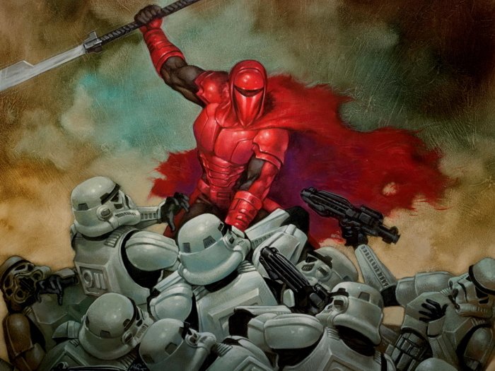 Stormtroopers Emperor S Royal Imperial Guard Star Wars 24x18 Wall Print ...