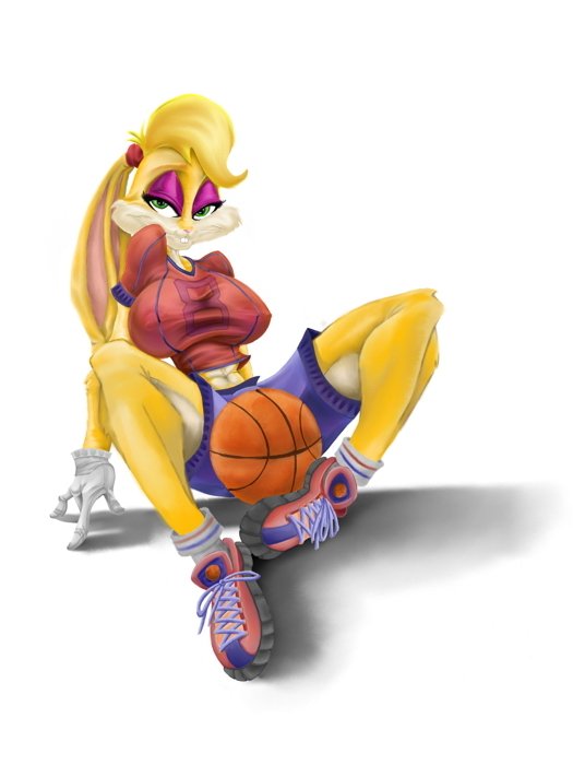 Lola Bunny Hot Sexy Basketball Looney Tunes Cartoon 24x18