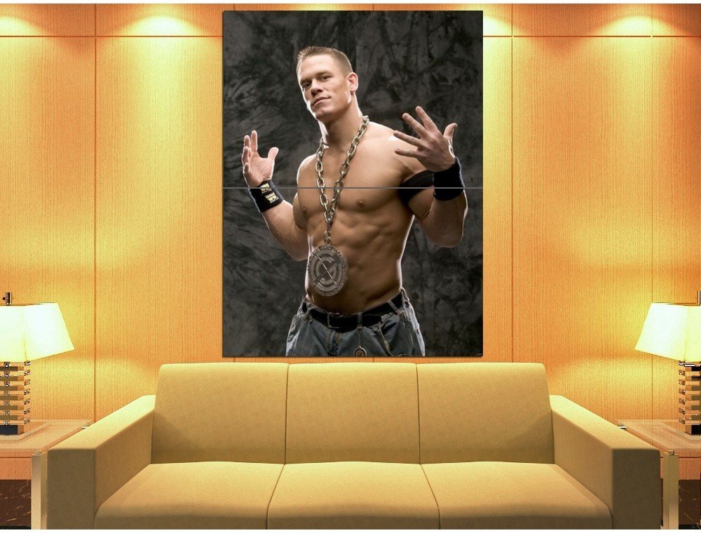 John Cena Wrestler Bodybuilder Champion 47x35 Print Poster