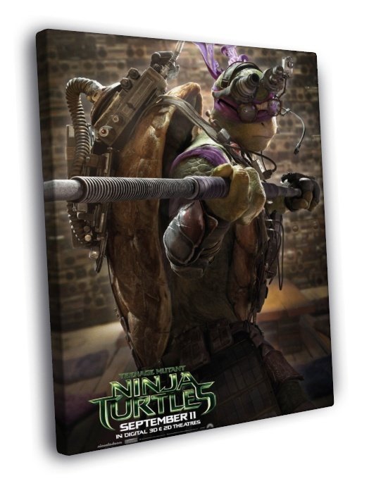 Teenage Mutant Ninja Turtles Donatello Movie 40x30 Framed Canvas Print