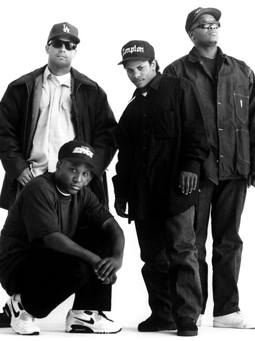 Nwa Rare Dj Yella Mc Ren Eazy E Dr Dre Gangsta Rap Band 32x24 Wall ...