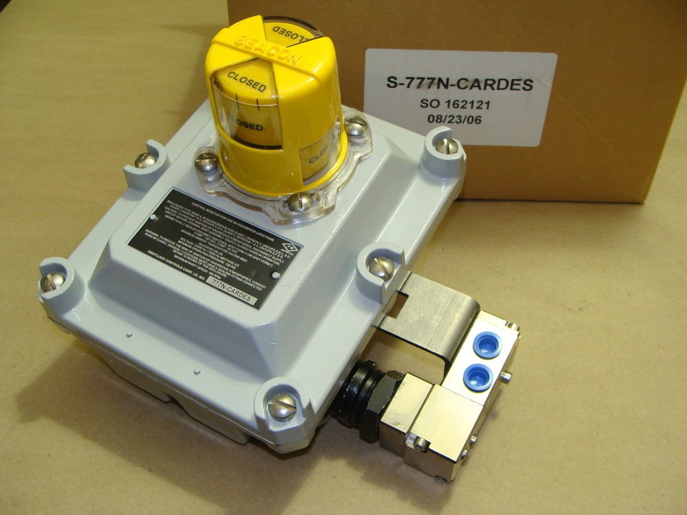 WESTLOCK 777NCARNES VALVE CONTROL POSITION MONITOR PROXIMITY SWITCHES