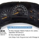 2003-2005 CHEVROLET Trucks SUV Remanufactured Instrument Cluster 599-300