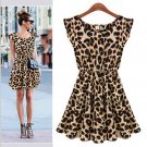 New Women's Fashion Clothes Sexy Ladies Clothing Casual Leopard Summer Beach Dress