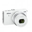 Nikon 1 J4 18.4 MP Digital Camera with NIKKOR 10-30mm Lens - White Brand New