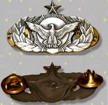 USAF Security Police Senior Qualification Badge, mint