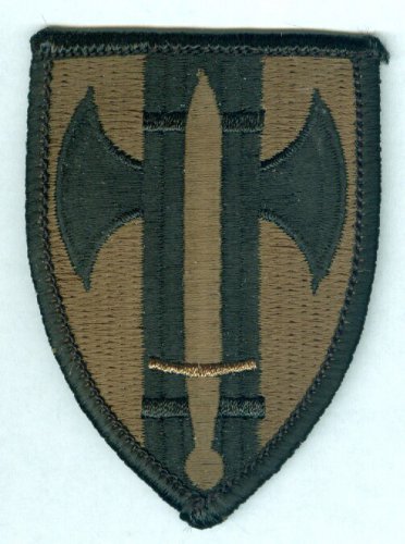 18th Military Police Brigade Patch, genuine subdued color, mint