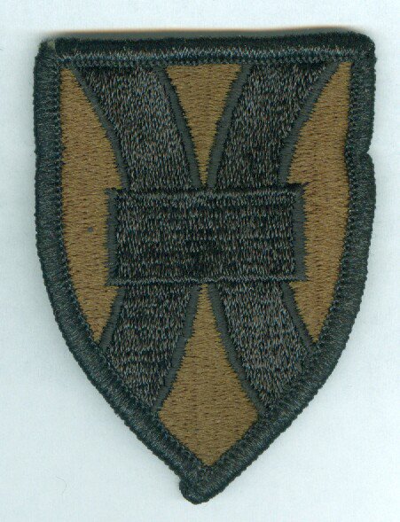 21st Theater Sustainment Command Patch, genuine military issue subdued ...