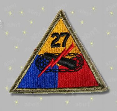 27th Armored Division Patch mint condition