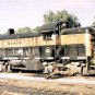 Monon ALCO RS2 switcher, railroad postcard train a47
