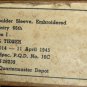 66th Infantry Division Patch from 1945 dated box.
