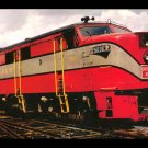 Green Bay & Western ALCO #503 locomotive, Railroad postcard c47