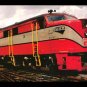 Green Bay & Western ALCO #503 locomotive, Railroad postcard c47