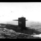 USS Thresher SS-593 Postcard US Navy Submarine