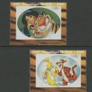 Year of the Tiger Tigger Rajah Jasmine Rabbit Disney mnh 2 stamps