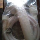 New shower head and hose