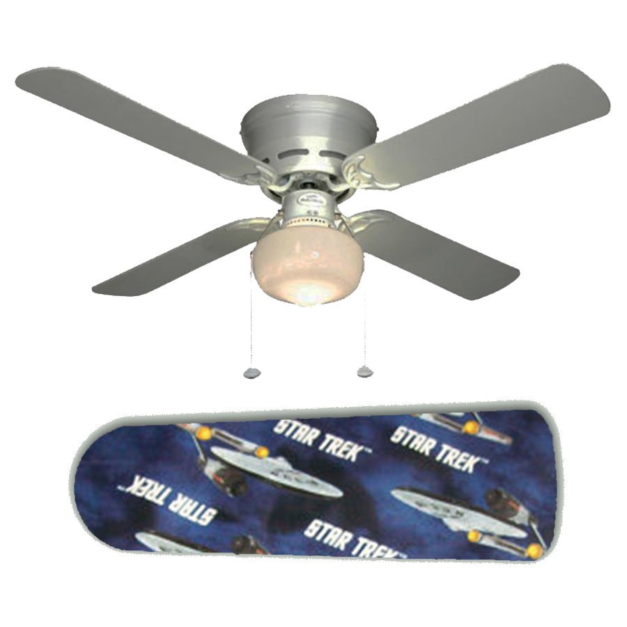 Star Trek Ceiling Fan w/Light Kit or Blades Only or Ceiling Lamp