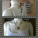 Blue and White Sailor Necklace Set