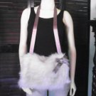 White Fur Hand Muffs Warmer