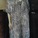 H&M Zebra Print Kaftan