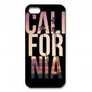 ~ California Dream Black Case for Apple iPhone 4 4S 5 5S 6 6 Plus