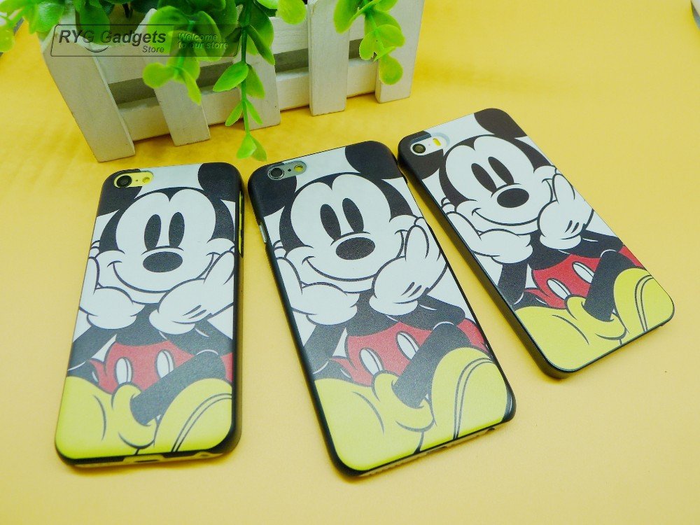 ~ Cute, Lovable Smiling :) Mouse Case for Apple iPhone 4 4S 5 5S 6 6 Plus
