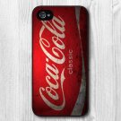 ~ Red Coke / Cocacola Classic Vintage Case for Apple iPhone 4 4S 5 5S 6 6 Plus