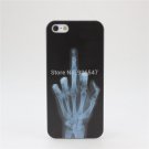 ~ X-Ray Middle Finger Offensive Black Case for Apple iPhone 4 4S 5 5S 6 6 Plus