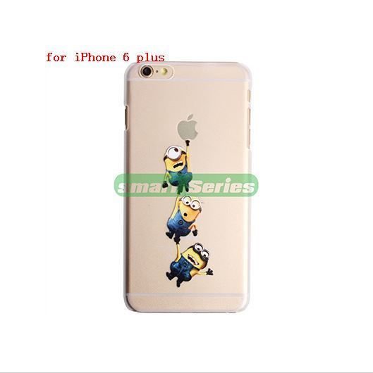 Funny Creative Transparent Apple iPhone 6 + Plus Fitted Case For Cartoon Lovers