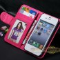 ~~~ Magnetic Wallet PU Leather Case with Photo Frame & Kickstand for iPhone 5 5S