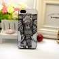 ~ White Vintage Sketched Animals Plastic iPhone Case for Apple iPhone 4/4S ~