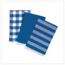Blue/White Kitchen Towels   36500