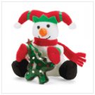 Christmas Plush Snowman with Gel  37067