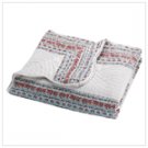 Blue Floral Quilt Cover   35043