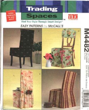 Kwik Sew Chair Cover Pattern - Discount Designer Fabric - Fabric.com