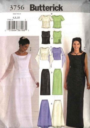 New Look 6360 Lacy Bridal Gown Pattern | Vintage Sewing Patterns