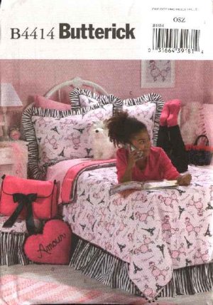 Simplicity 5315 Sewing Pattern Bedroom Canopy Pillows Duvet Cover