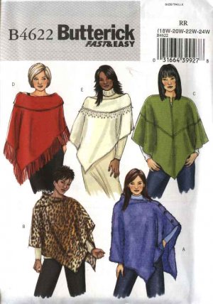 The Poncho Knitting Pattern | Red Heart