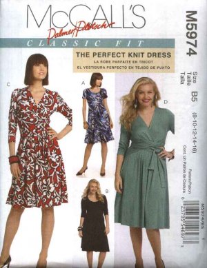 Where can I find a sewing pattern for that 100 ways wrap dress