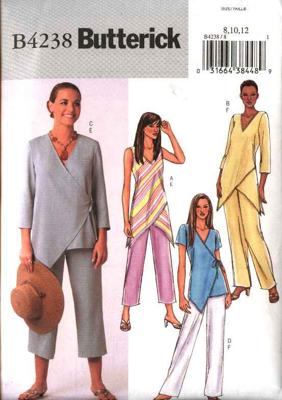 Butterick Sewing Pattern 4238 Misses Size 20 22 24 Easy 