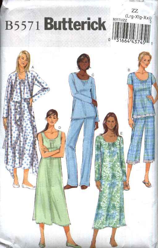 sewing patterns size 4
