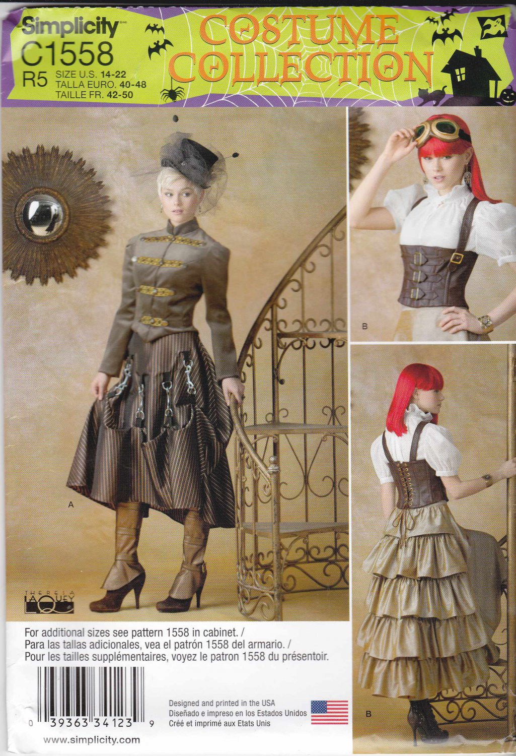 simplicity-sewing-pattern-c1558-1558-misses-sizes-14-22-steampunk-style-dress-costume