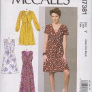 McCall's Sewing Pattern 7391 Misses Size 16-26 Easy Tops Tunic Dress ...